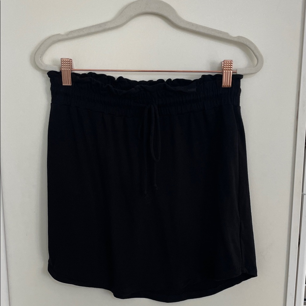 BB Dakota Steve Madden Black Drawstring Skirt | M